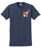 USNA MD Flag N-Star T-Shirt