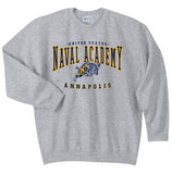 USNA Jumping Goat Annapolis Crewneck Sweatshirt