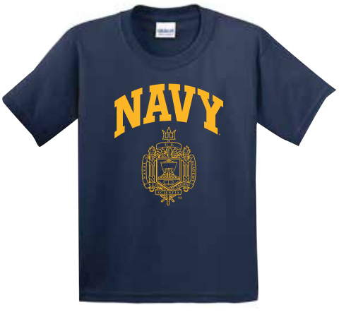 Kids USNA Crest T-Shirt