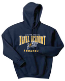 USNA Jumping Goat Annapolis Hooded Sweatshirt