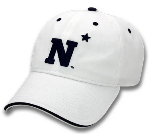 USNA 3-D N-Star Cap (white)