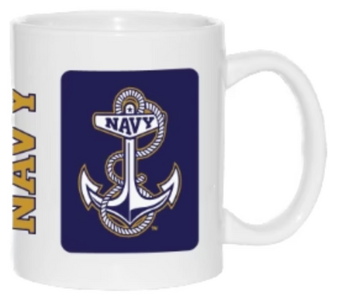 NAVY Anchor Mug