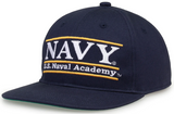 NAVY RETRO BAR SNAPBACK (navy)