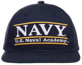 NAVY RETRO BAR SNAPBACK (navy)