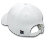 USNA Charging Goat "RELAXED TWILL" Hat (white)