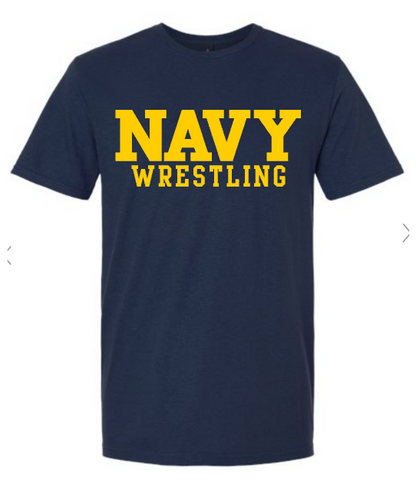 Block NAVY Wrestling T-Shirt (navy)