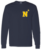USNA N-Star Long Sleeve T-Shirt (Navy)