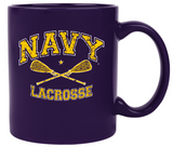 NAVY Lacrosse Mug