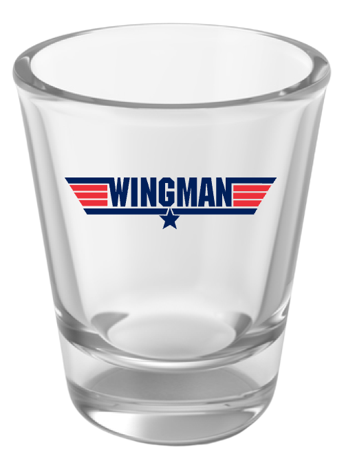 TOP GUN Wingman Shot Glass