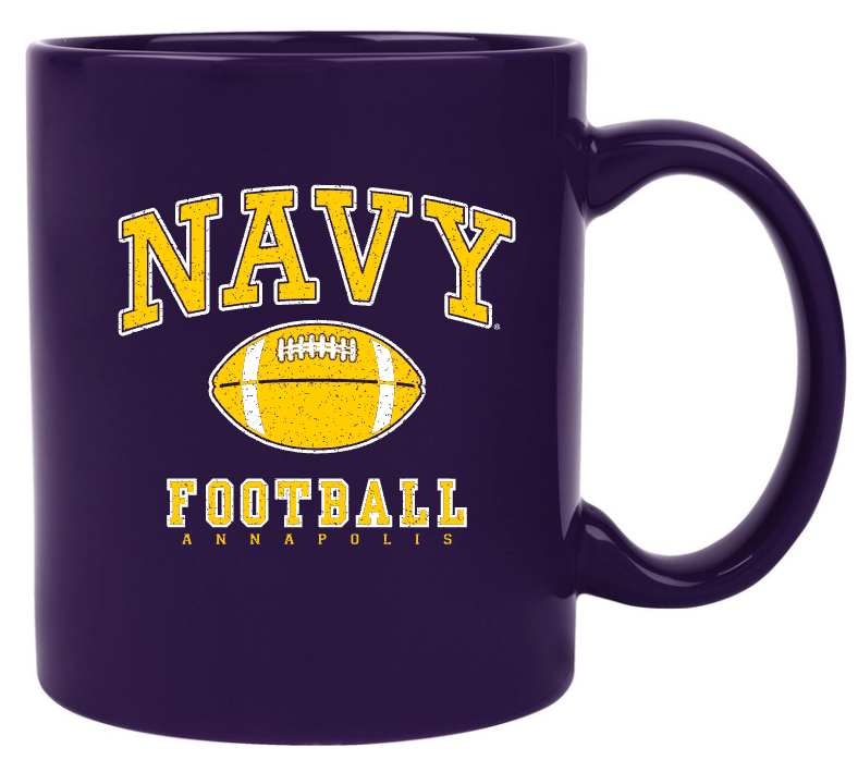 NAVY Football Mug