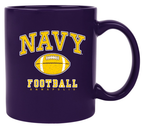 NAVY Football Mug