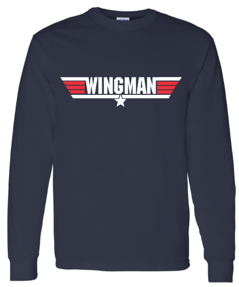 TOP GUN Wingman Long Sleeve T-Shirt (navy)