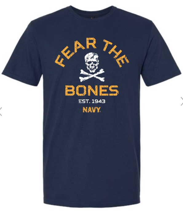 FEAR THE BONES T-Shirt (navy)