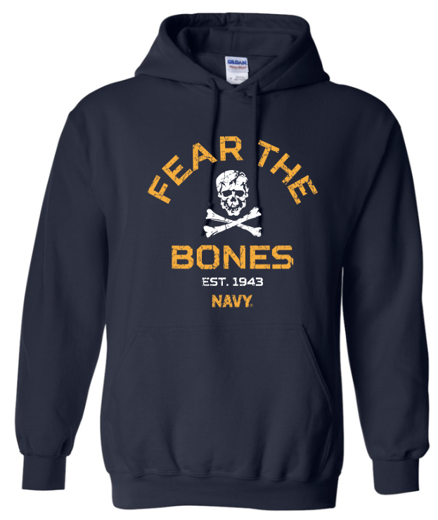 FEAR THE BONES Hoody (navy)
