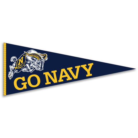 GO NAVY GOAT Pennant (12"x30")