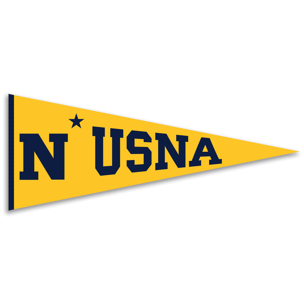 USNA N* Pennant (12"x30")