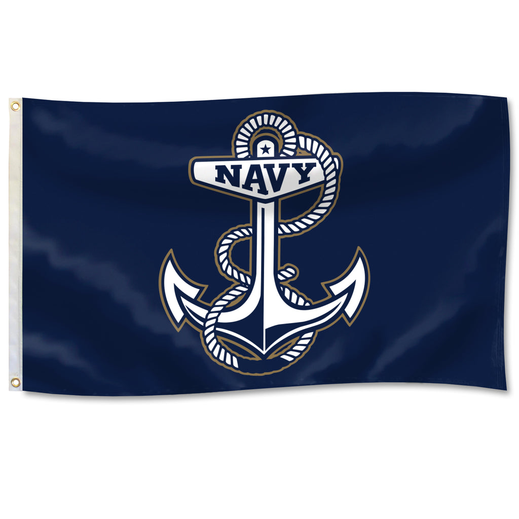 USNA Anchor Flag (3'x5')