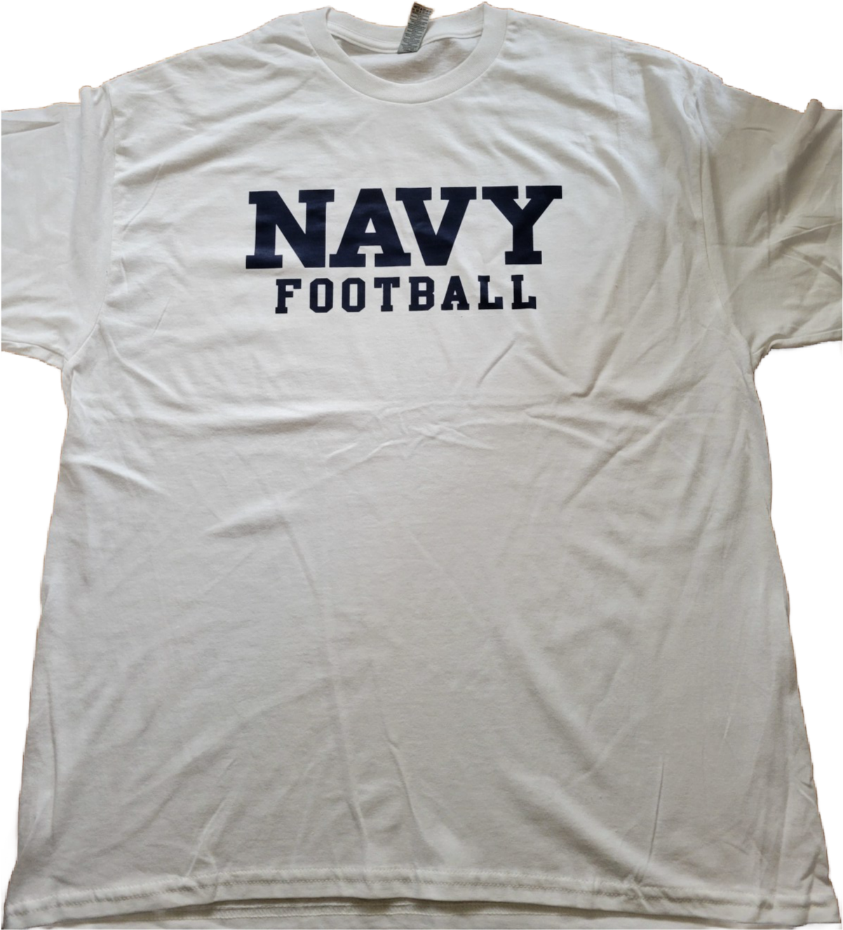 Block NAVY Football TShirt Annapolis Gear