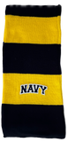 NAVY Winter Scarf (navy/gold)