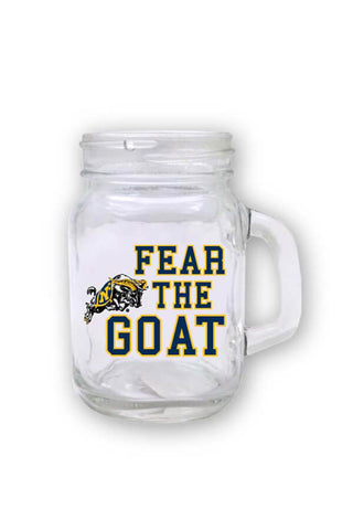 USNA Fear The Goat Mini Mason Jar - Annapolis Gear