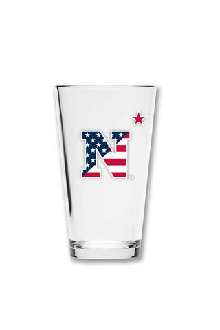 USNA USA N-Star Pint Glass - Annapolis Gear