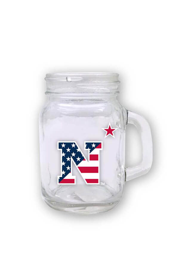 USNA USA N-Star Mini Mason Jar - Annapolis Gear