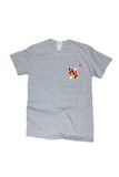 USNA MD Flag N-Star T-Shirt (grey) - Annapolis Gear - 2