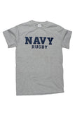 Block NAVY Rugby T-Shirt (grey) - Annapolis Gear