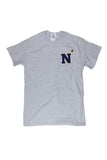 USNA N-Star T-Shirt (Grey) - Annapolis Gear - 2