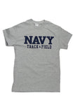 Block NAVY Track & Field T-Shirt (grey) - Annapolis Gear
