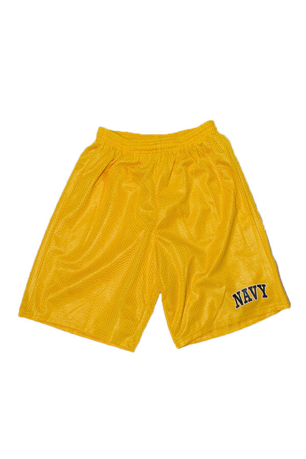 KIDS NAVY Mesh Shorts (gold) - Annapolis Gear