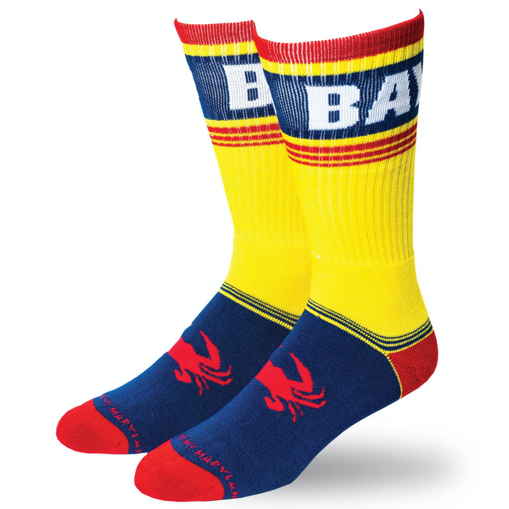 OLD BAY® Crab Foot Crew Sock