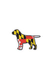 MD Flag Labrador Car Magnet - Annapolis Gear