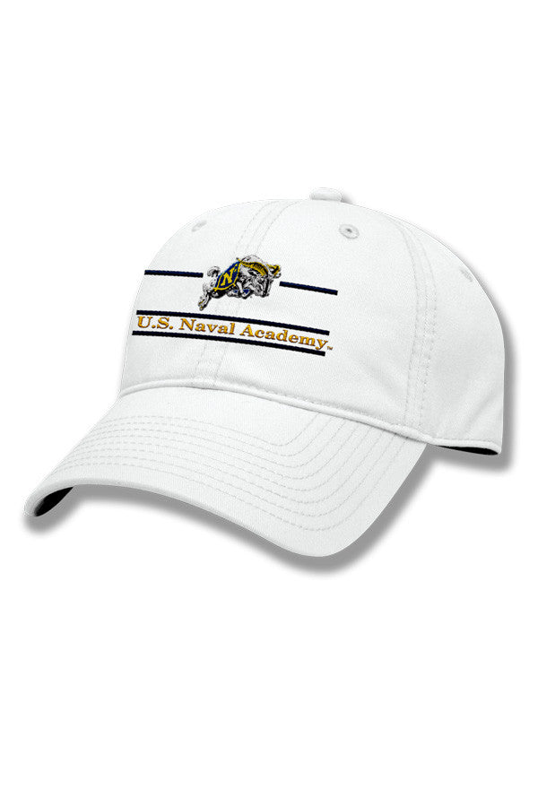 USNA Charging Goat Hat (white) – Annapolis Gear