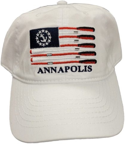 Annapolis Oars Flag Hat