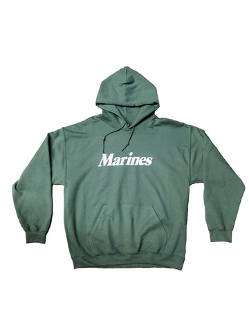 U.S. MARINES Hooded Sweatshirt (military green)