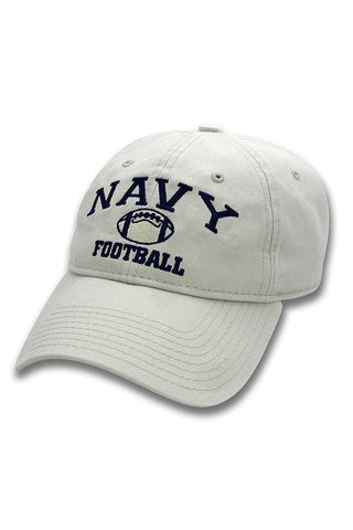 NAVY Football Hat (khaki)