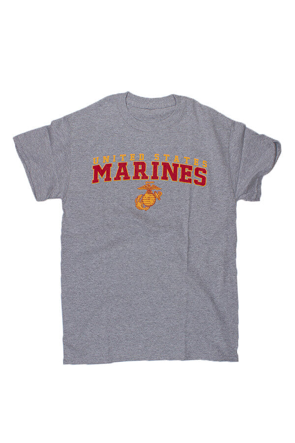 U.S. MARINES G & A T-Shirt (grey) - Annapolis Gear