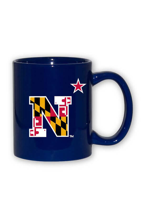 USNA MD Flag N-Star Mug (cobalt) - Annapolis Gear