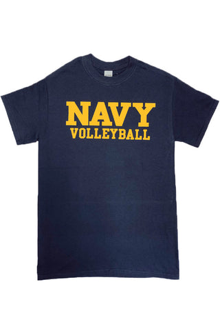 Block NAVY Volleyball T-Shirt